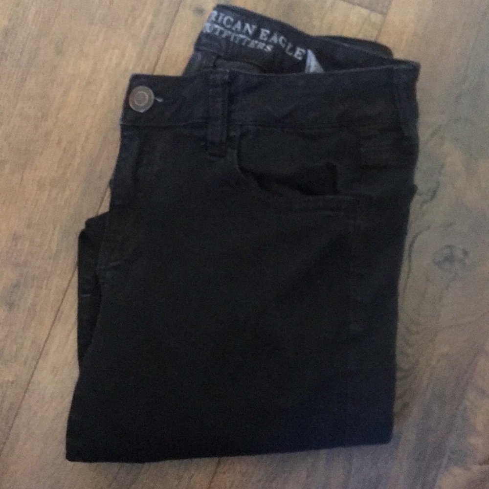 American Eagle Black Jegging Pants